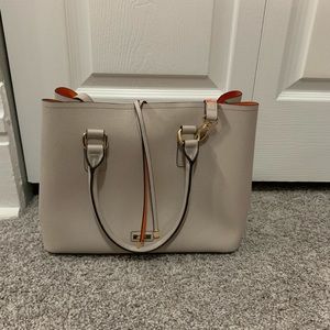 Aldo tote handbag with cross body strap.
